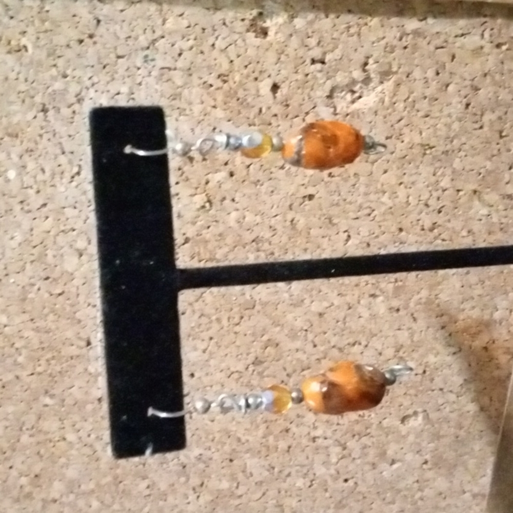 Earrings  /  Dangling  /  Handmade